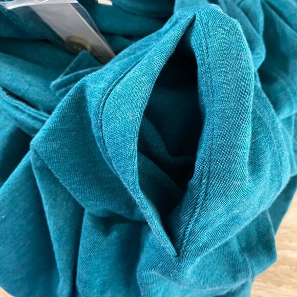 Soft Surroundings Westminster Sweatshirt Small Spruce Green NWT TP-2394 - Picture 7 of 10